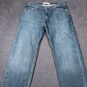 Levi's 559 Relaxed Straight Jeans Mens 36x32 Blue Denim Medium Wash Y2K Vintage